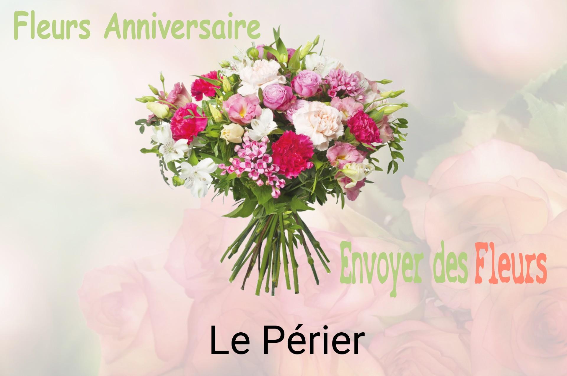 Bouquet de fleurs d’anniversaire livré à Le Périer